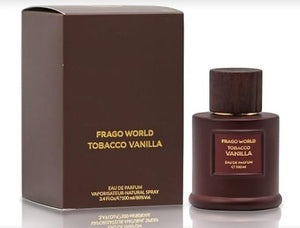 Tobacco Vanila | EAU De Perfume 100 ml | by Frago World Paris