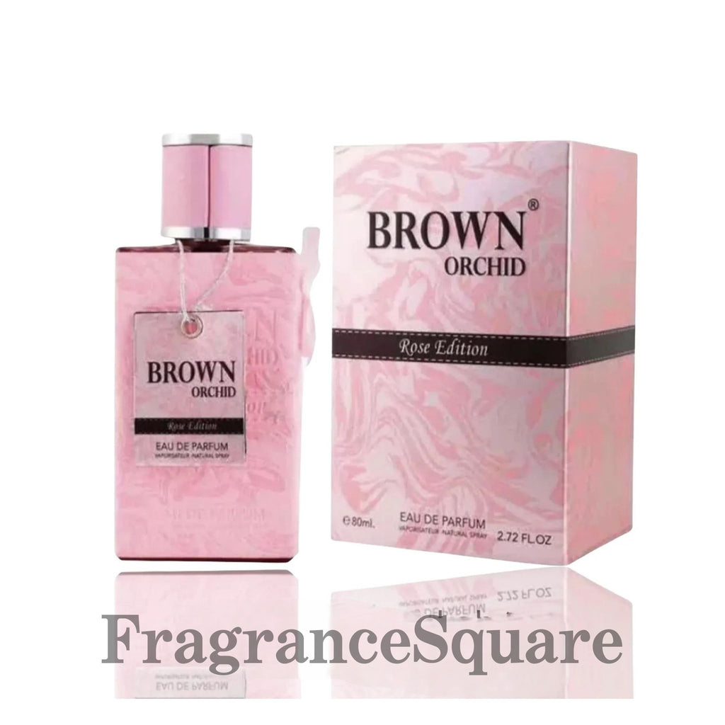 Brown Orchid Rose Edition | Eau De Perfume 80ml | by Fragrance World