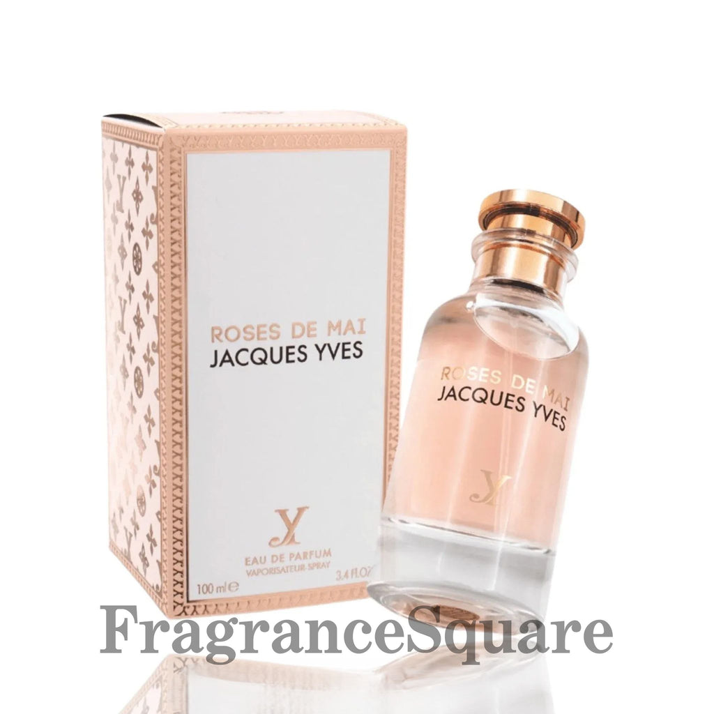 Roses De Mai Jacques Yves | Eau De 100ml | by Fragrance World *Inspired By Fleur Du Désert*