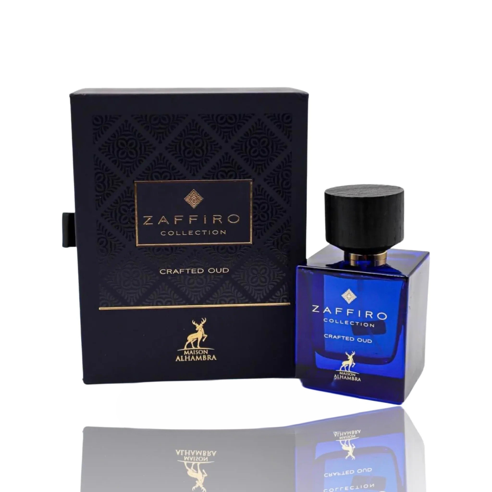 Crafted Oud Zaffiro | Eau De Perfume 100ml | by Maison Alhambra