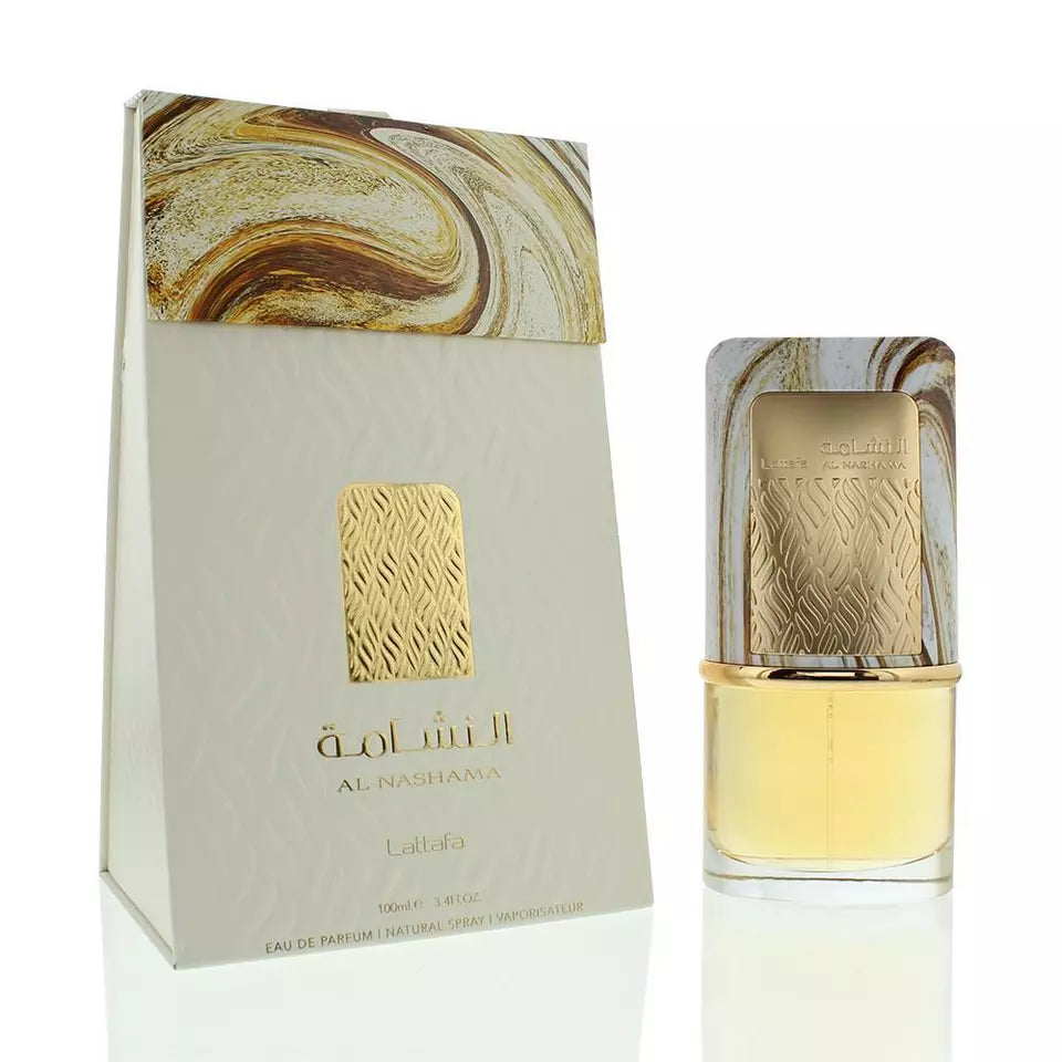 Al Nashama | Eau de Perfume 100ml Spray for Unisex | by Lattafa