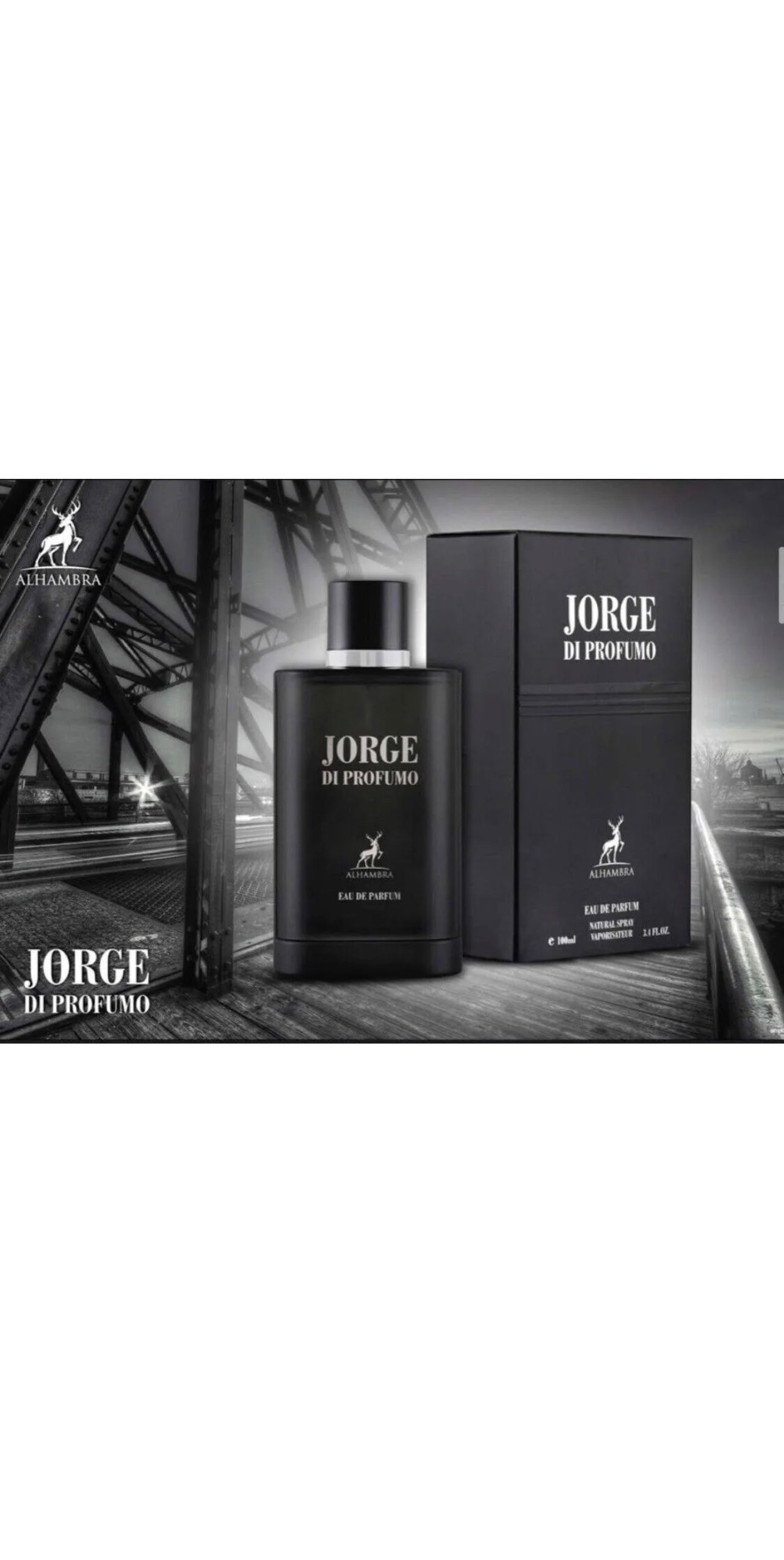 Jorge Di Profumo | Eau De Parfum 100ml | By Maison Alhambra U A E