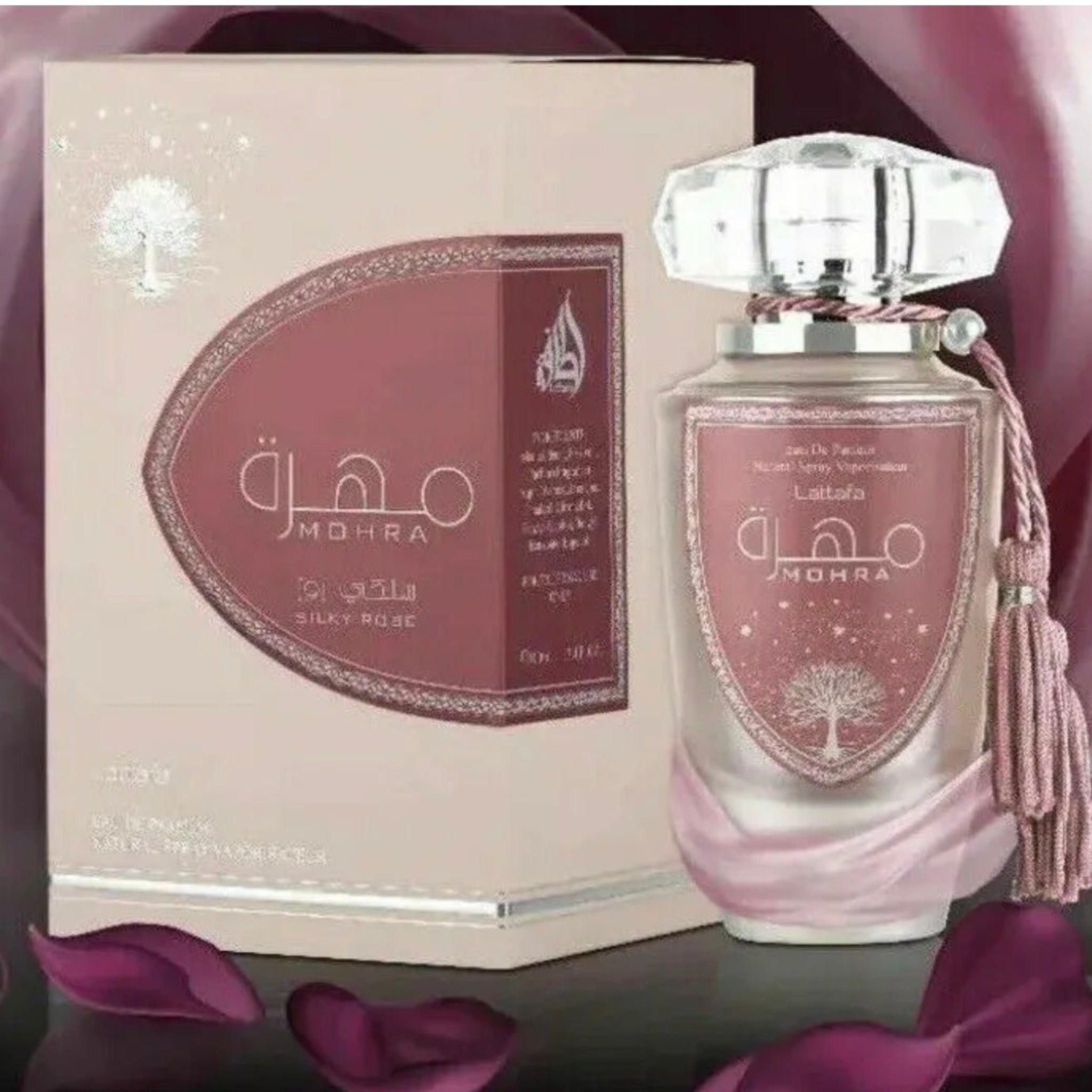 Mohra Silky Rose EDP Perfume By Lattafa 100 ML - New Rich Fragrance